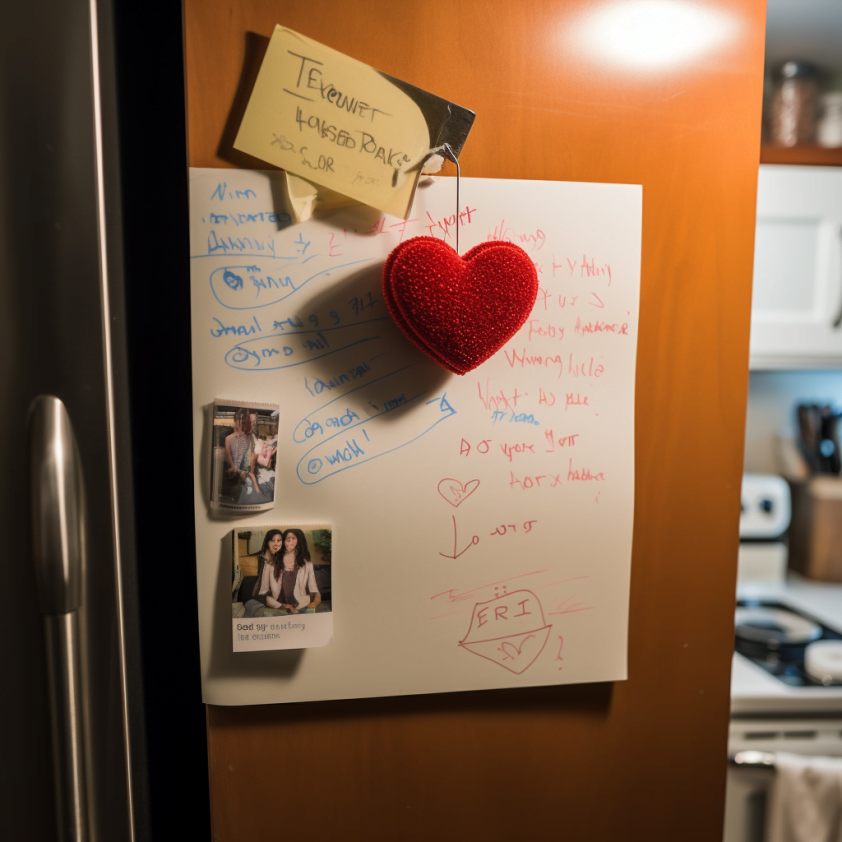 Leave love notes in places where you know your partner will find them